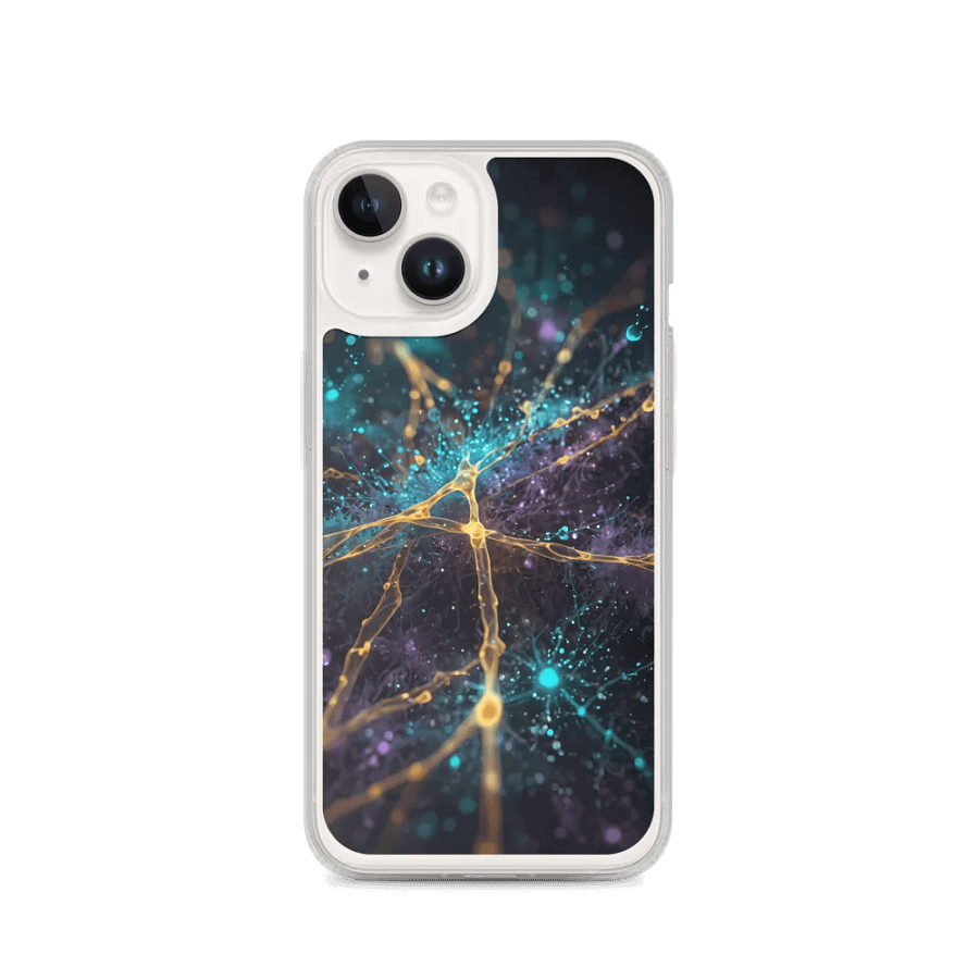 MagSafe® Clear Case for iPhone® – Neural Universe product image (4)