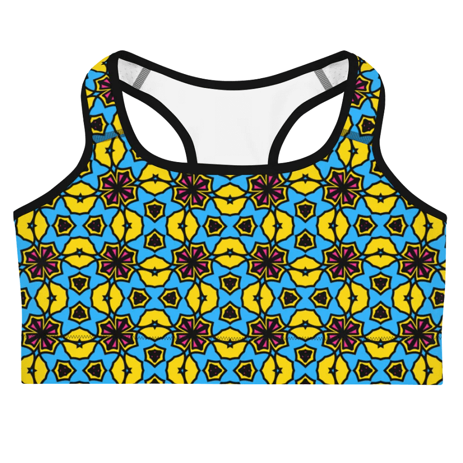 Pan Abstract (1) - Sports Bra product image (3)