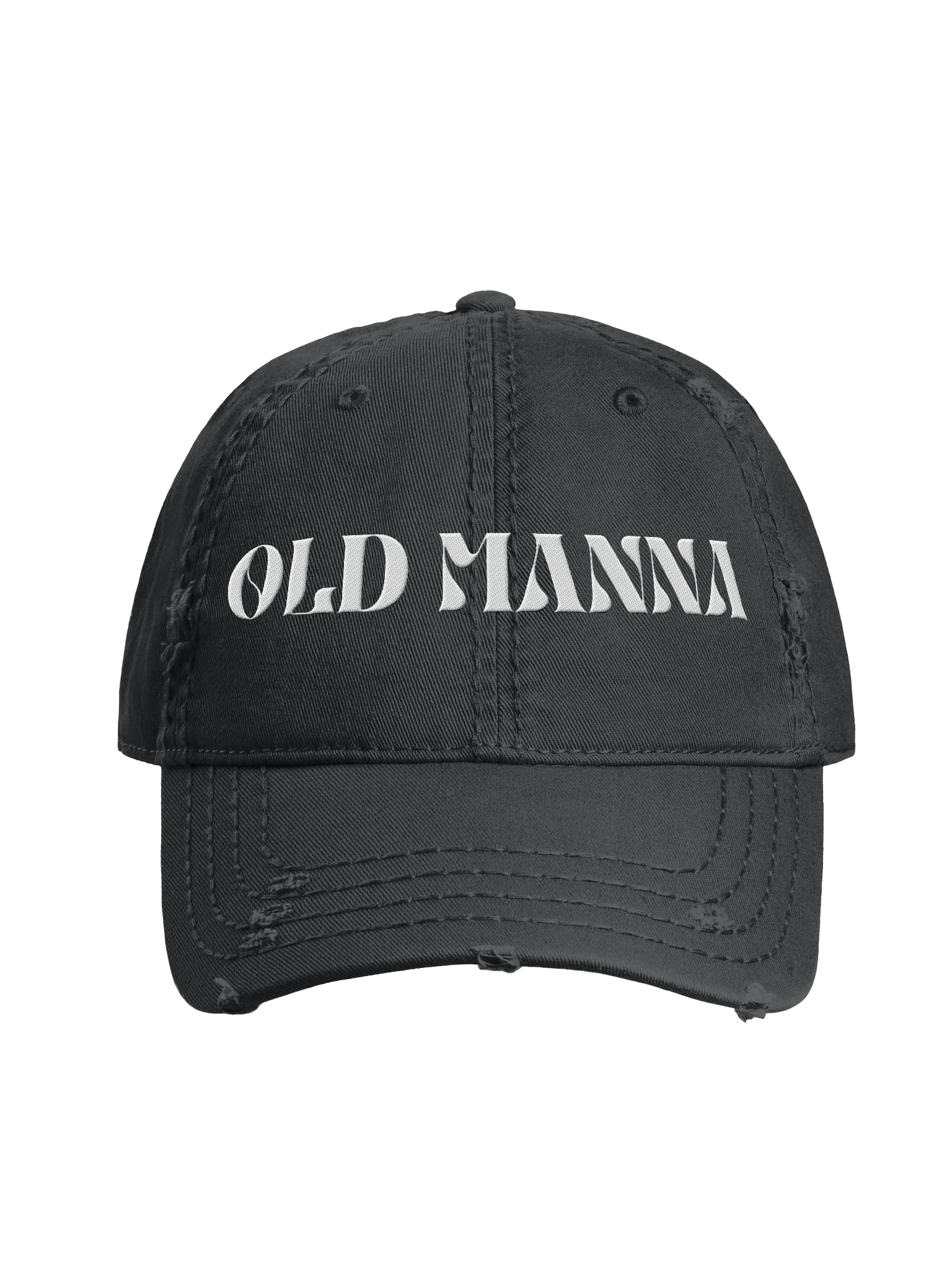 Old Manna Distressed Hat Black product image (1)