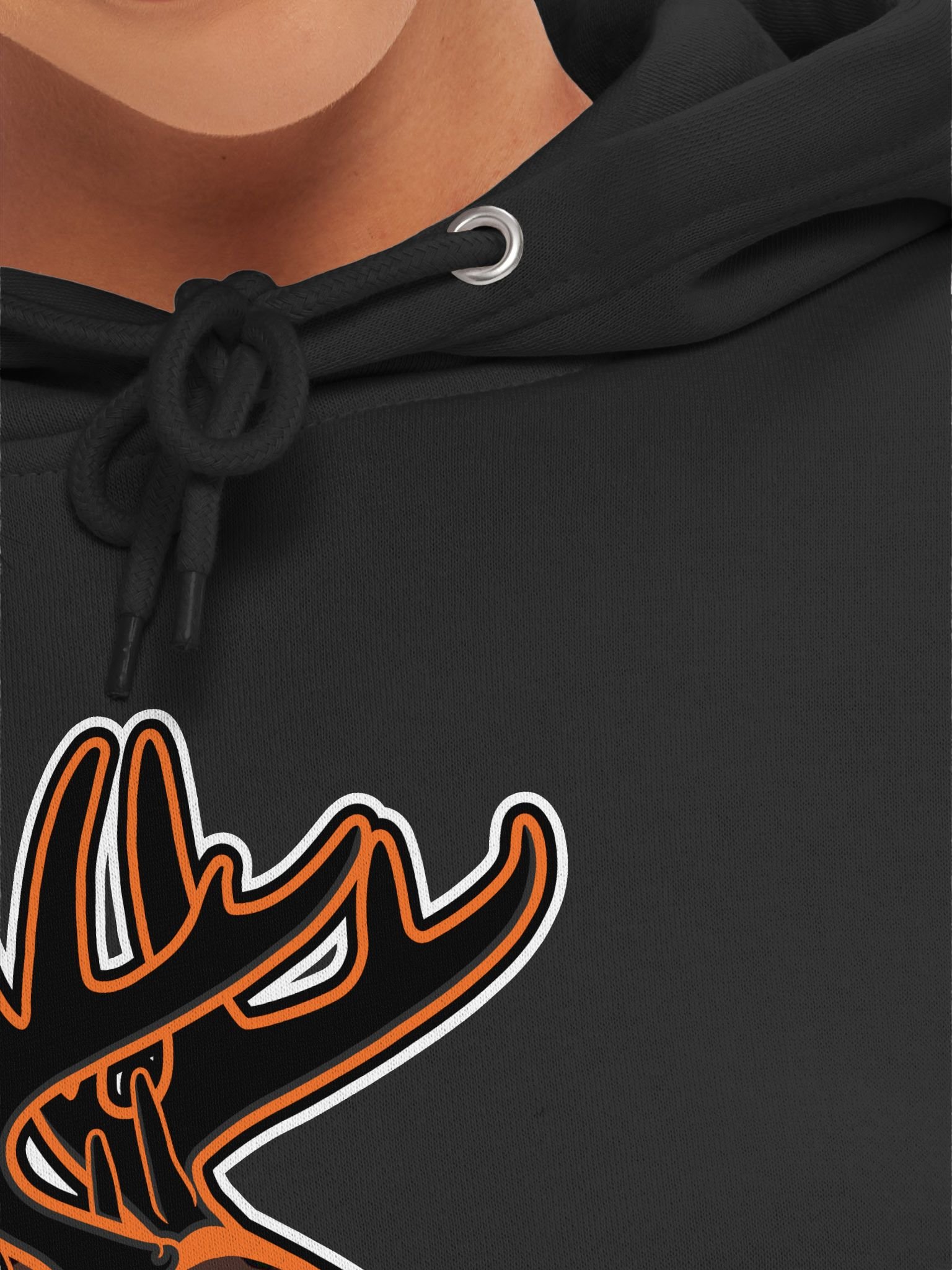 Orange Camo Hoodie product image (7)