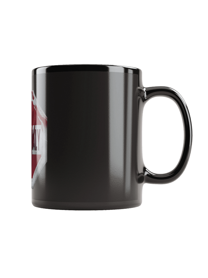 Asphanomaly Stop Sign Black Mug product image (2)