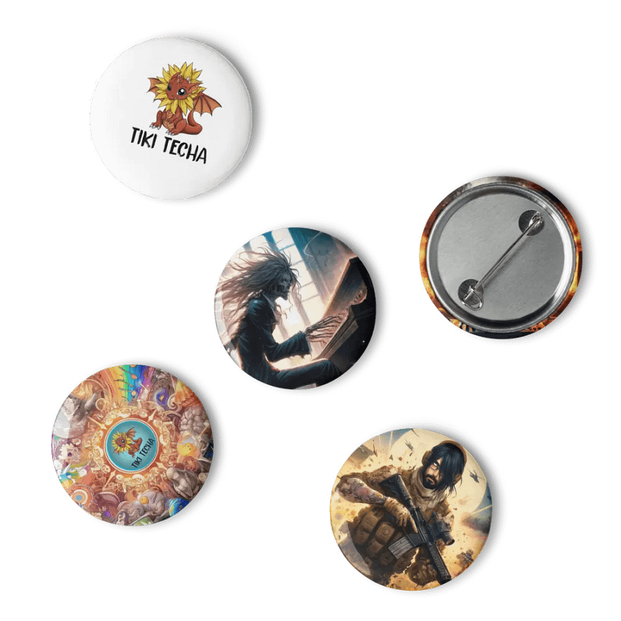 TIKI TECHA - pins product image (15)