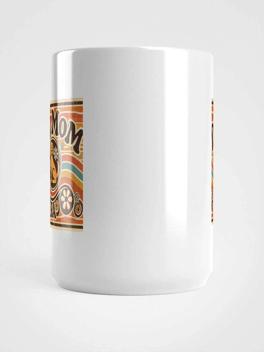 Groovy Dog Mom Era White Glossy Mug product image (5)