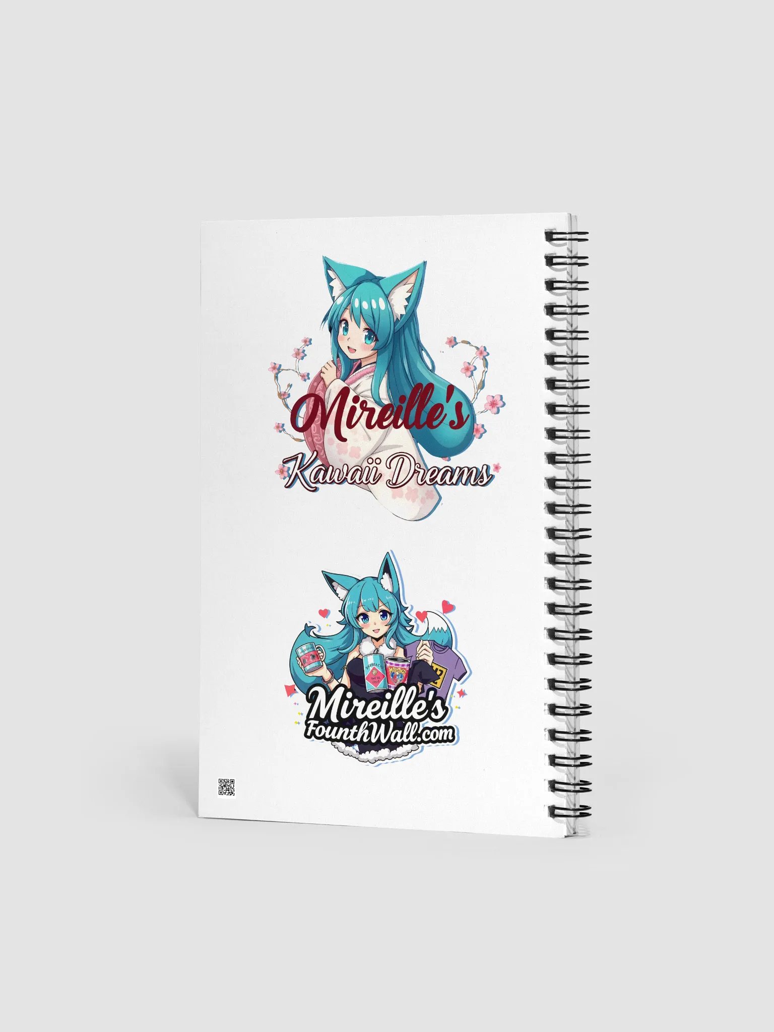 Kawaii Dreams Spiral Notebook product image (2)