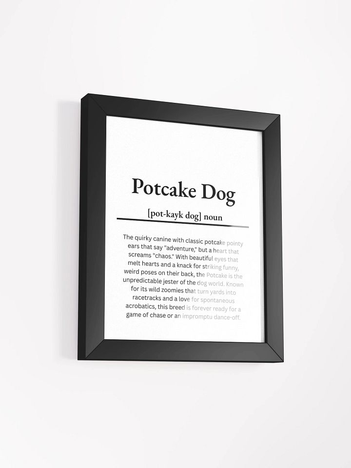Potcake Dog Definition Print product image (12)