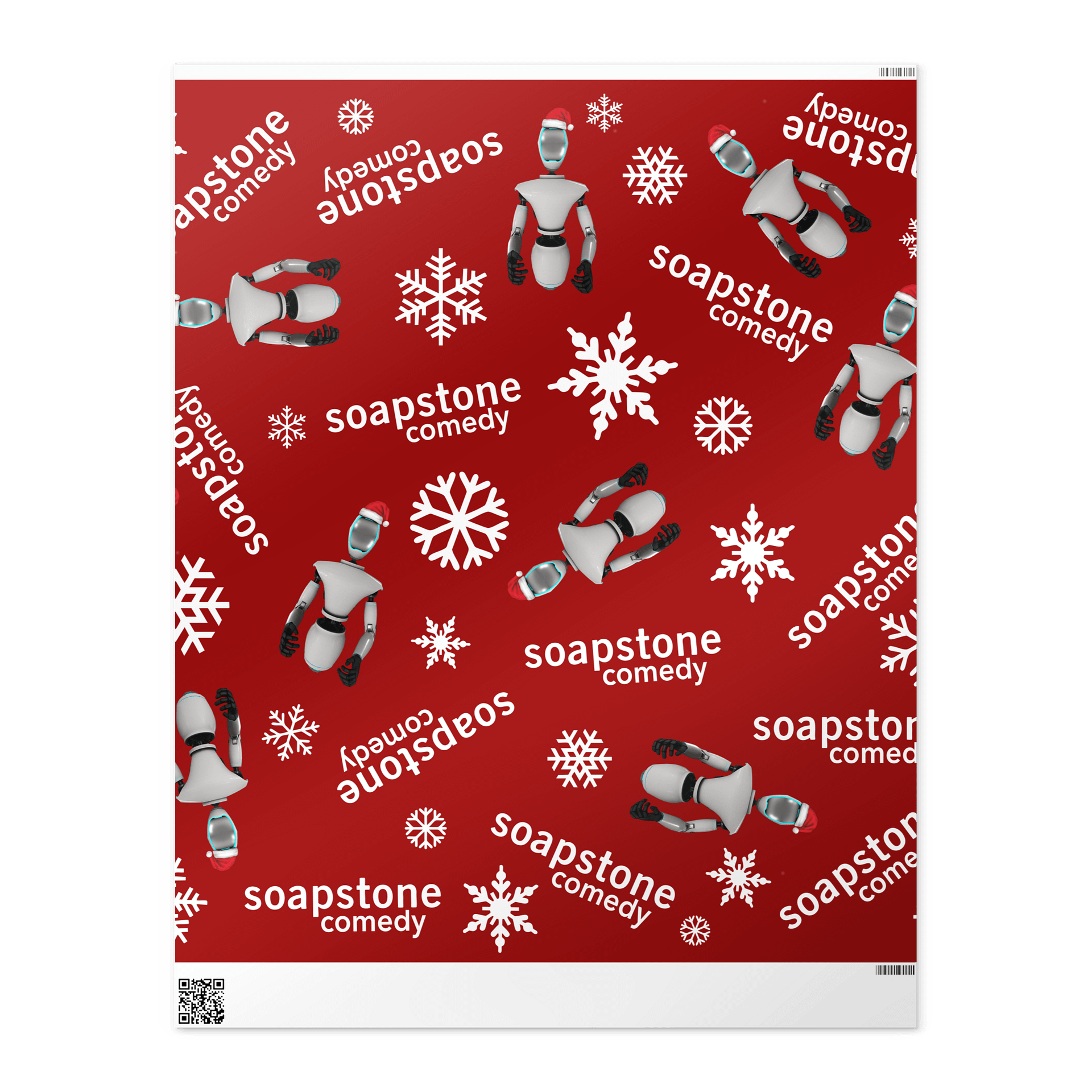 Red Soapstone Wrapping Paper product image (2)