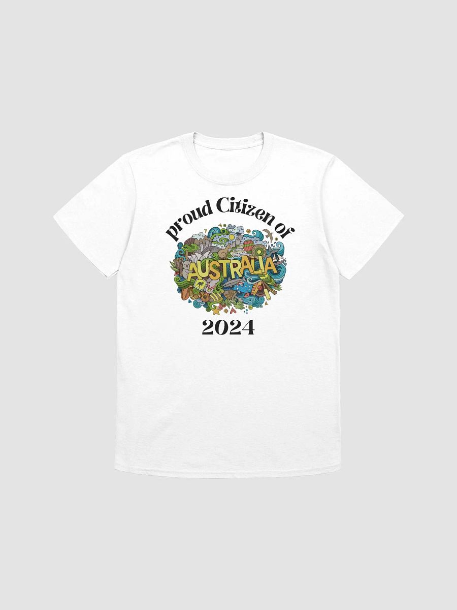 Proud Citizen of Australia tshirt for new citizen 2024 product image (1)