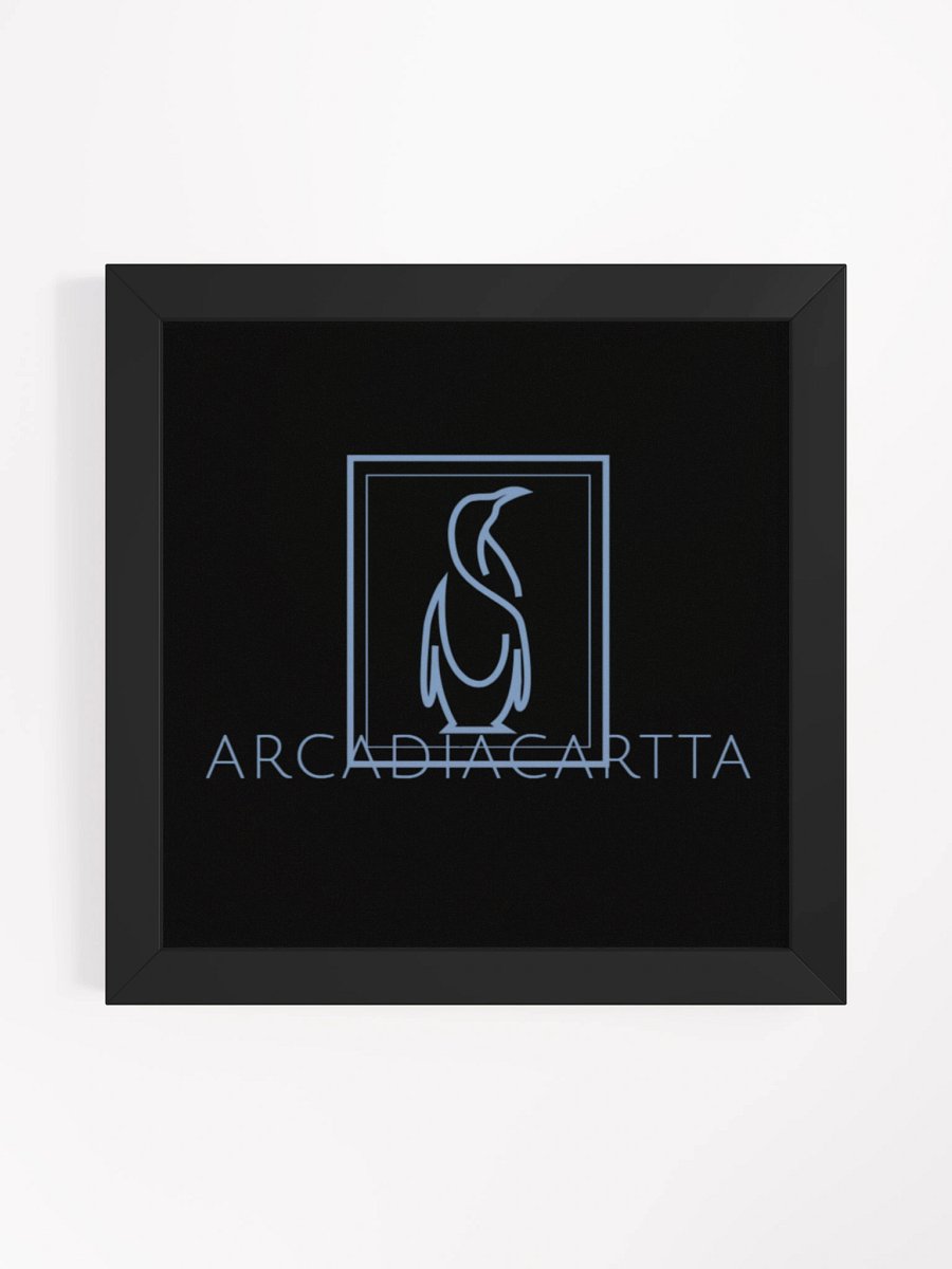 Monochrome Penguin Minimalist Poster (Logo) product image (4)