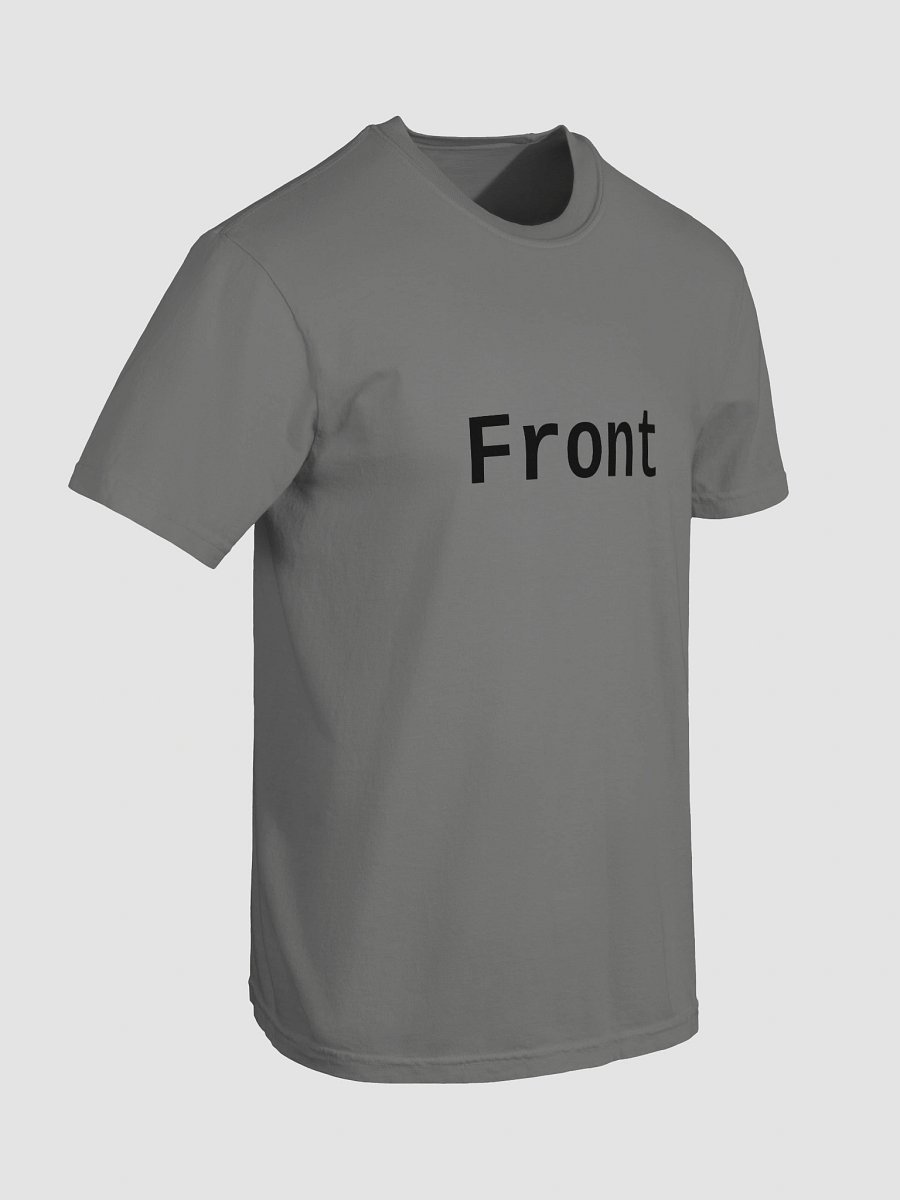 Front Back Heavyweight Tee - Correct - Light Color product image (92)