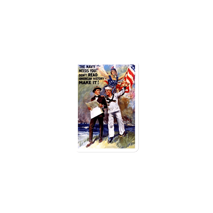 Don't Read American History - Make It (magnet) product image (1)