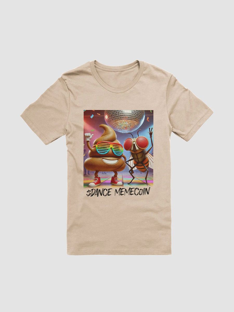 FLY SHIT - DANCE MEMECOIN - PREMIUM TEE - TAN product image (3)