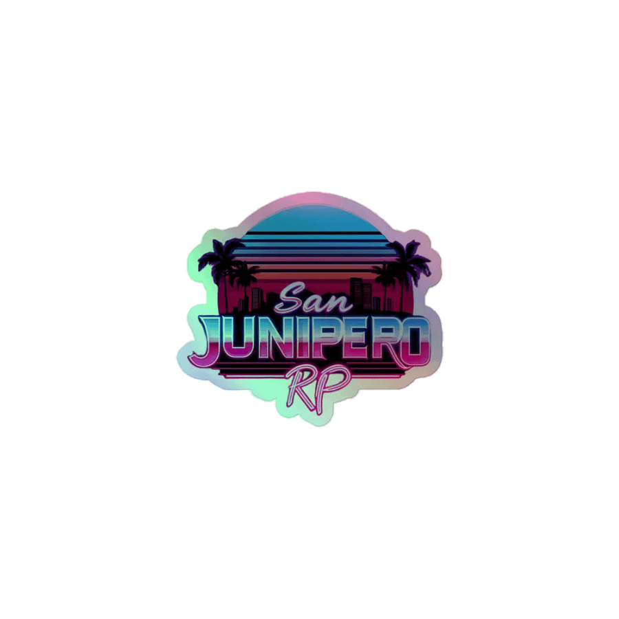Holographic SJRP Sticker product image (1)