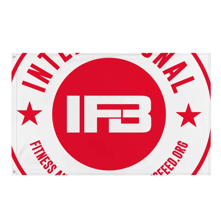 IFBNewsfeed.Org's All-Over Print Flag product image (1)