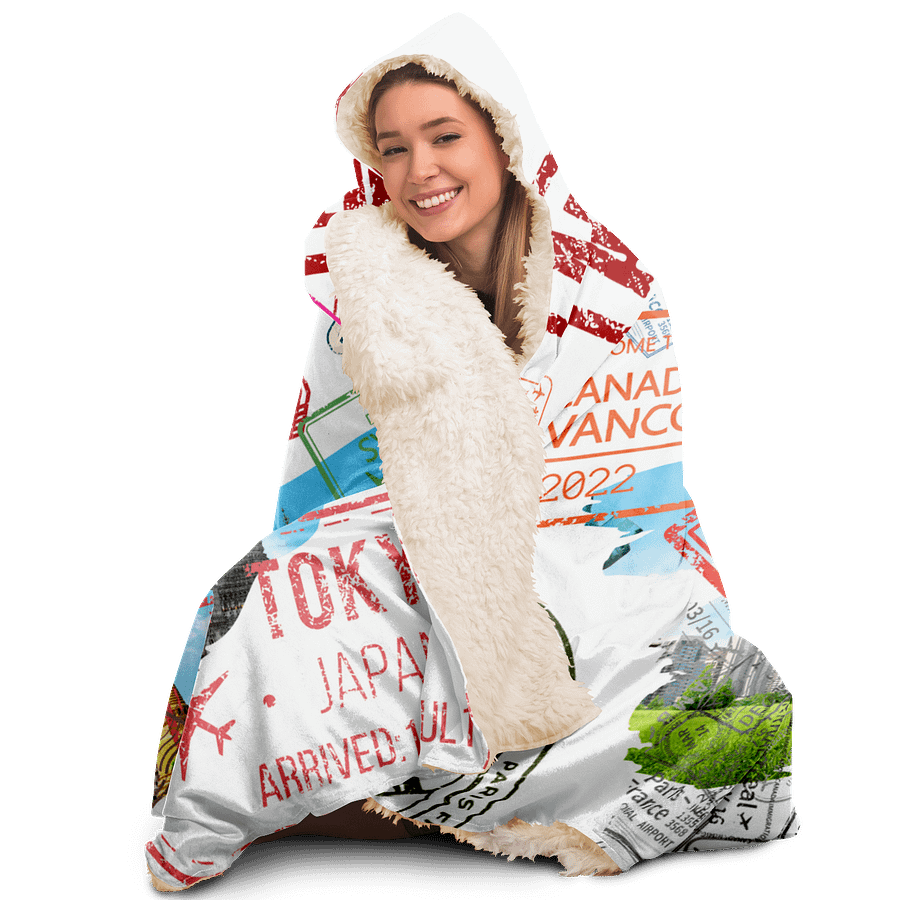 Travel-the-World Hooded Blanket product image (6)