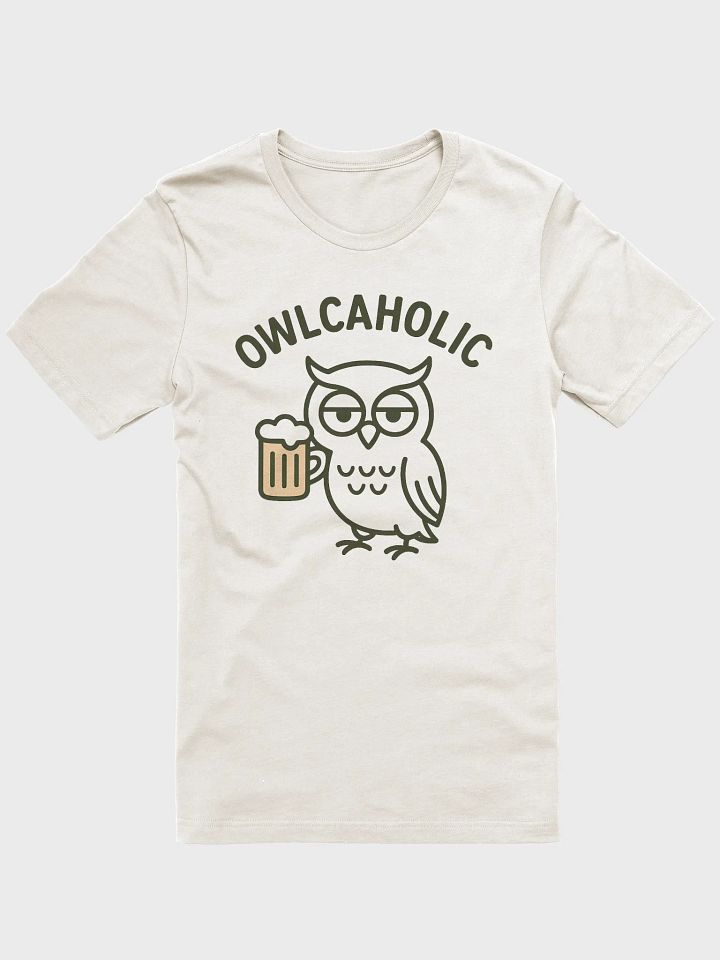 Whimsical Owlcaholic T-Shirt product image (6)