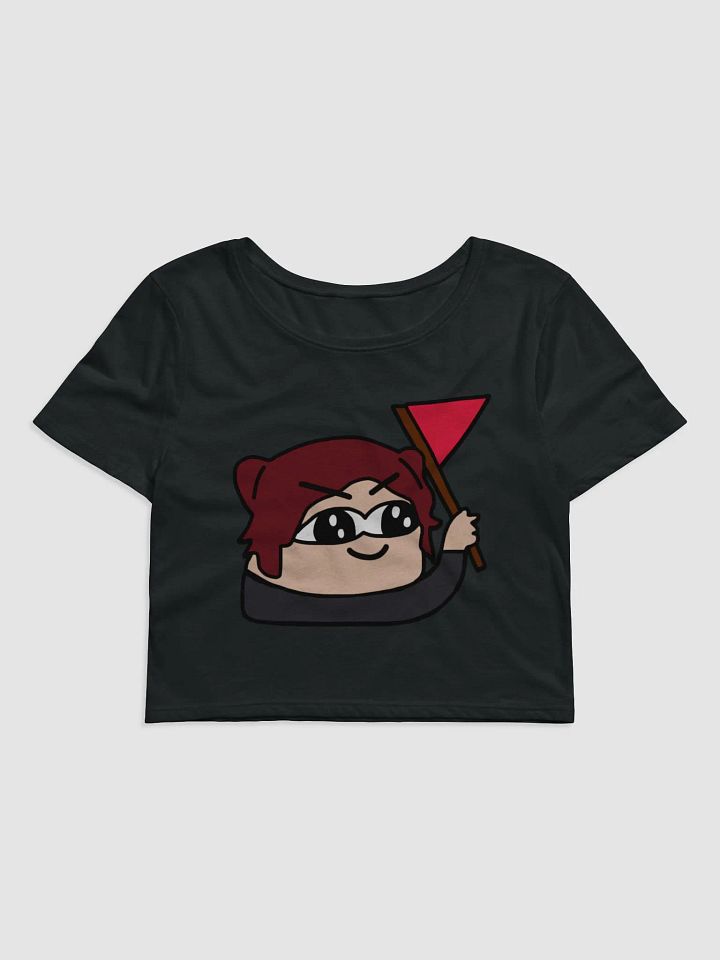 Tina Red Flag Full Crop Top product image (1)