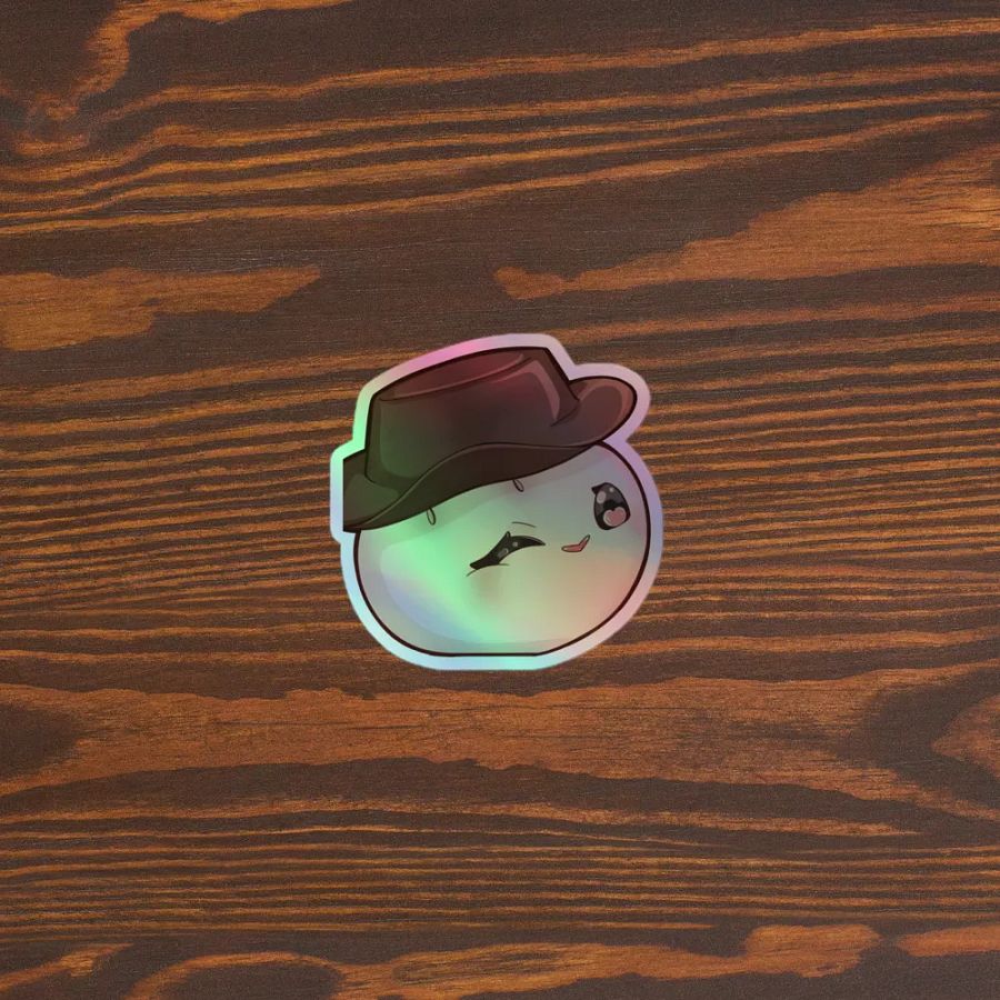 Howdy Bun Holographic Sticker product image (3)