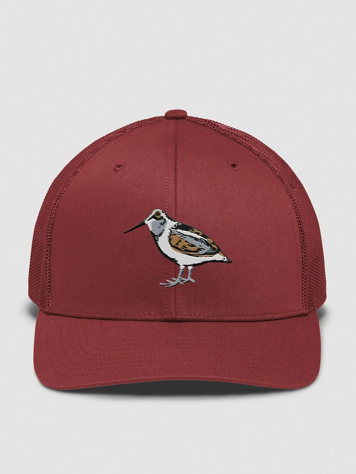 Woodcock Embroidered Bird Snapback Hat product image (5)