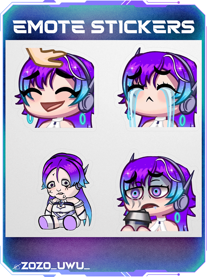 Stickers: Emotes pt 2 product image (1)