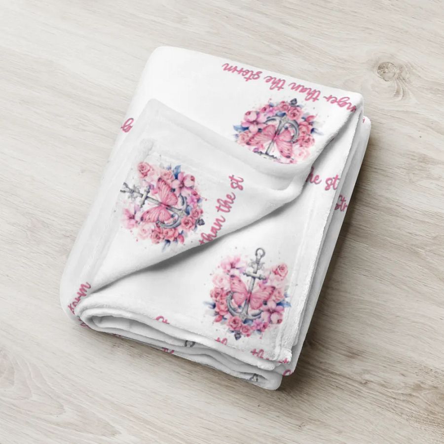 Stronger Than The Storm Blanket product image (6)