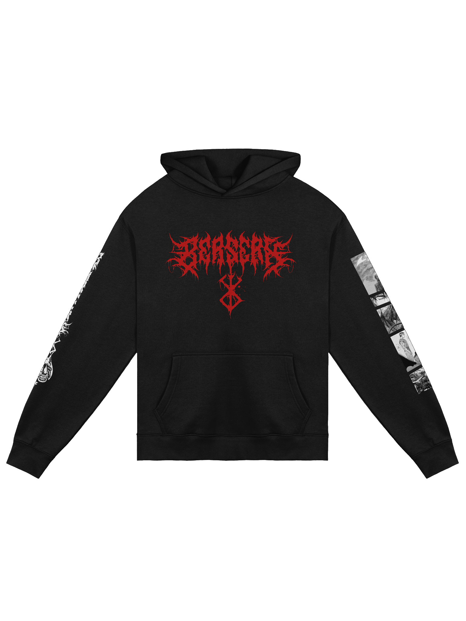 Oversized Berserk hoodie product image (1)
