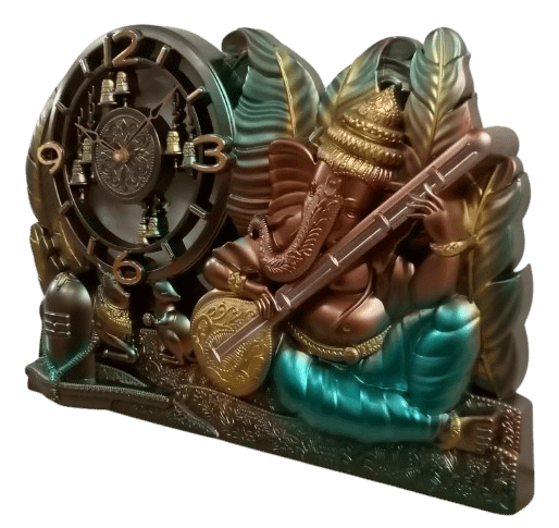 GANESH DESIGN WALL CLOCK product image (4)