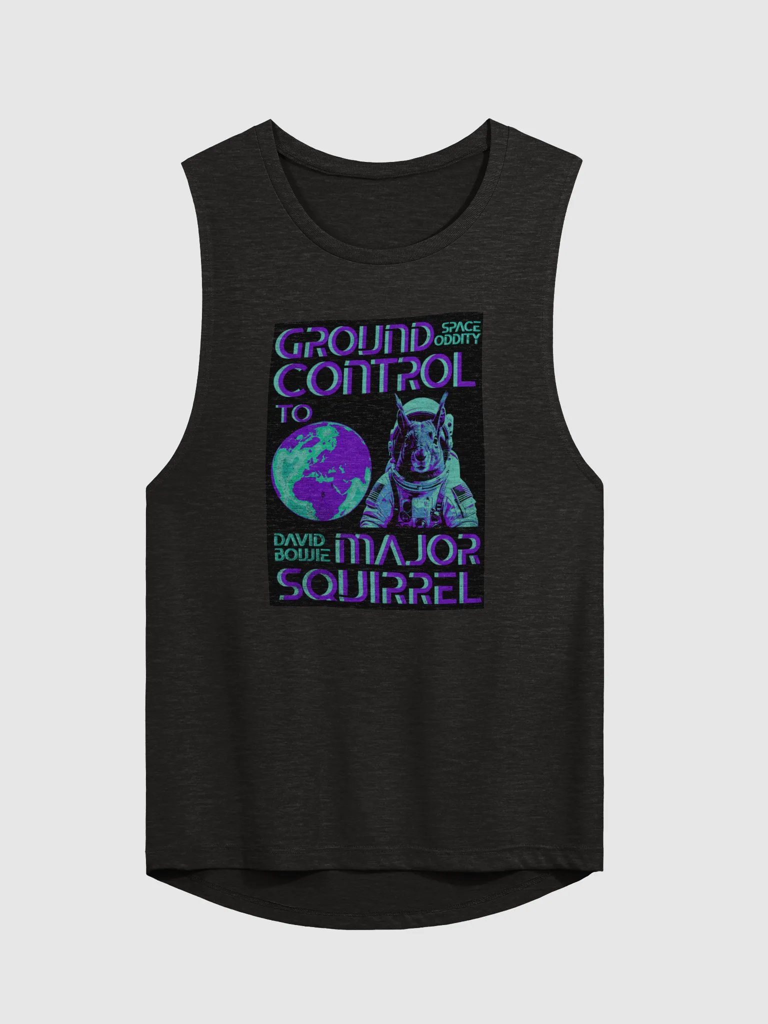 Space Oddity Squirrel Flowy Tank product image (1)