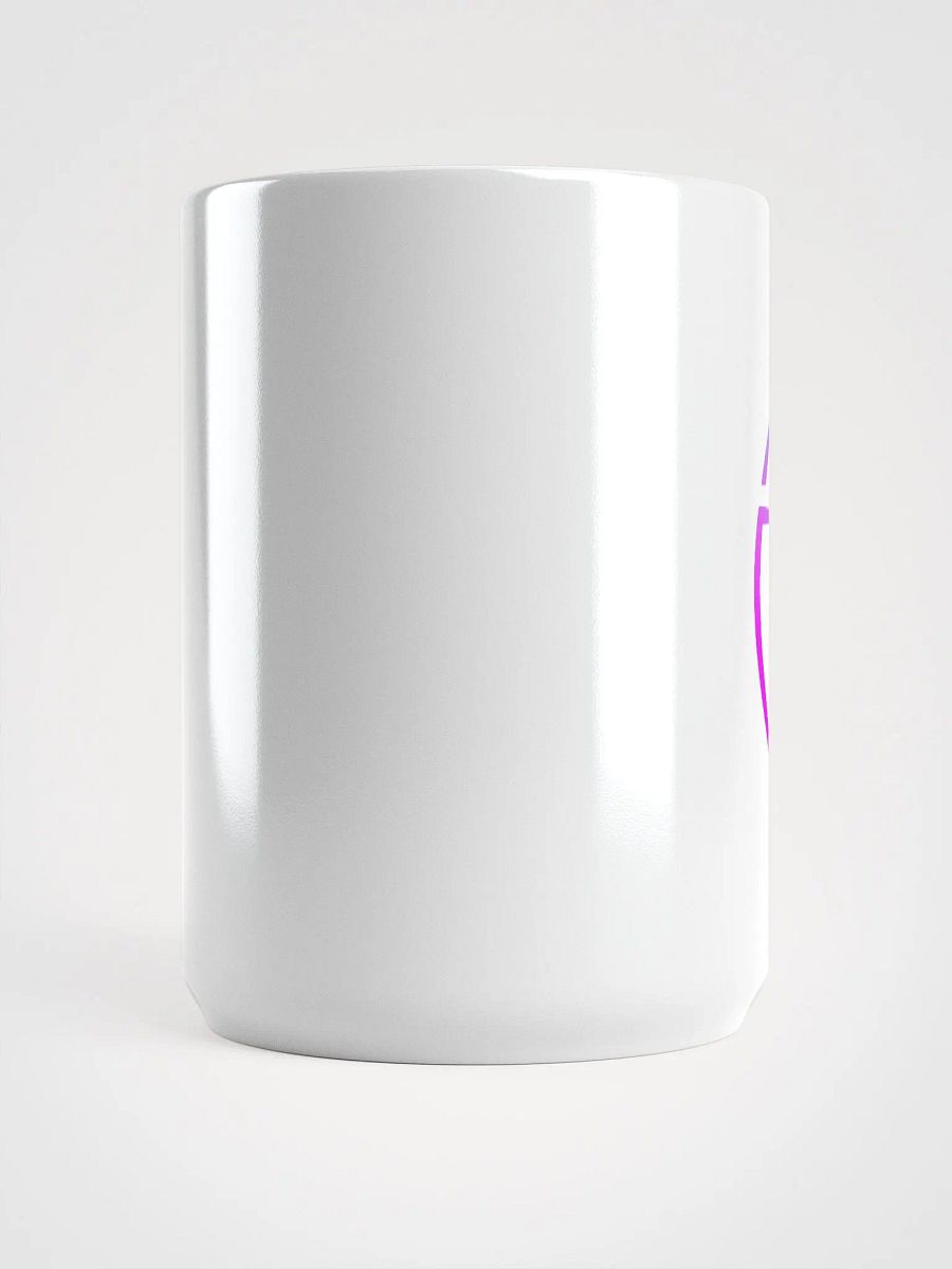 Neon Gradient Initials Circle Logo Mug product image (5)