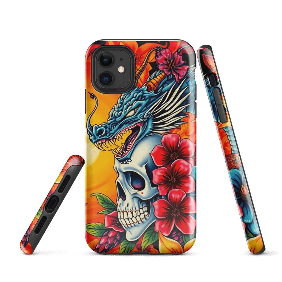 Dragon Skull iPhone® Tough Case product image (1)
