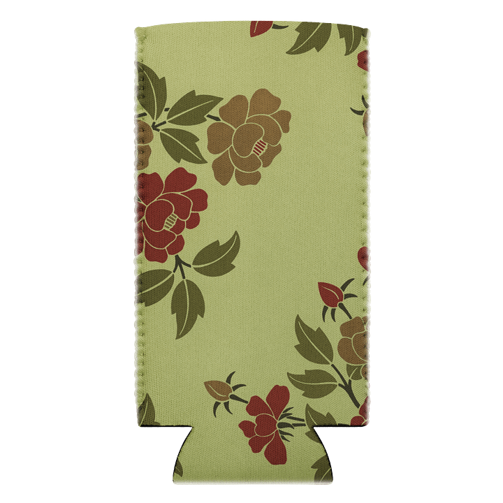 Japanese Floral Can Cooler product image (2)