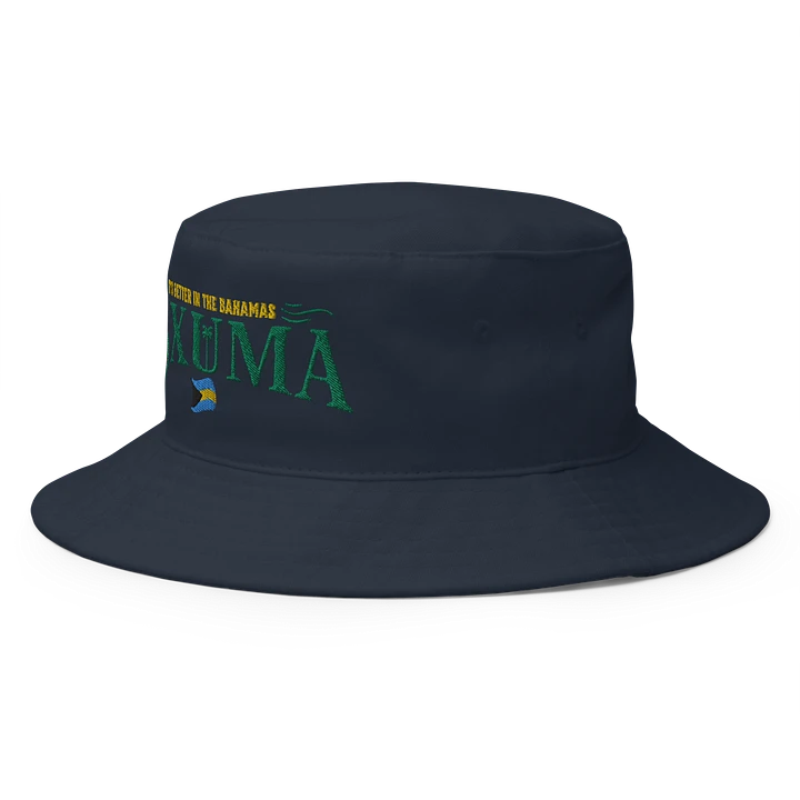 Exuma Bahamas Hat : It's Better In The Bahamas Flag Bucket Hat Embroidered product image (5)