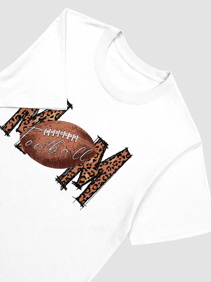 Leopard Print Football- Graphic T-Shirt product image (2)