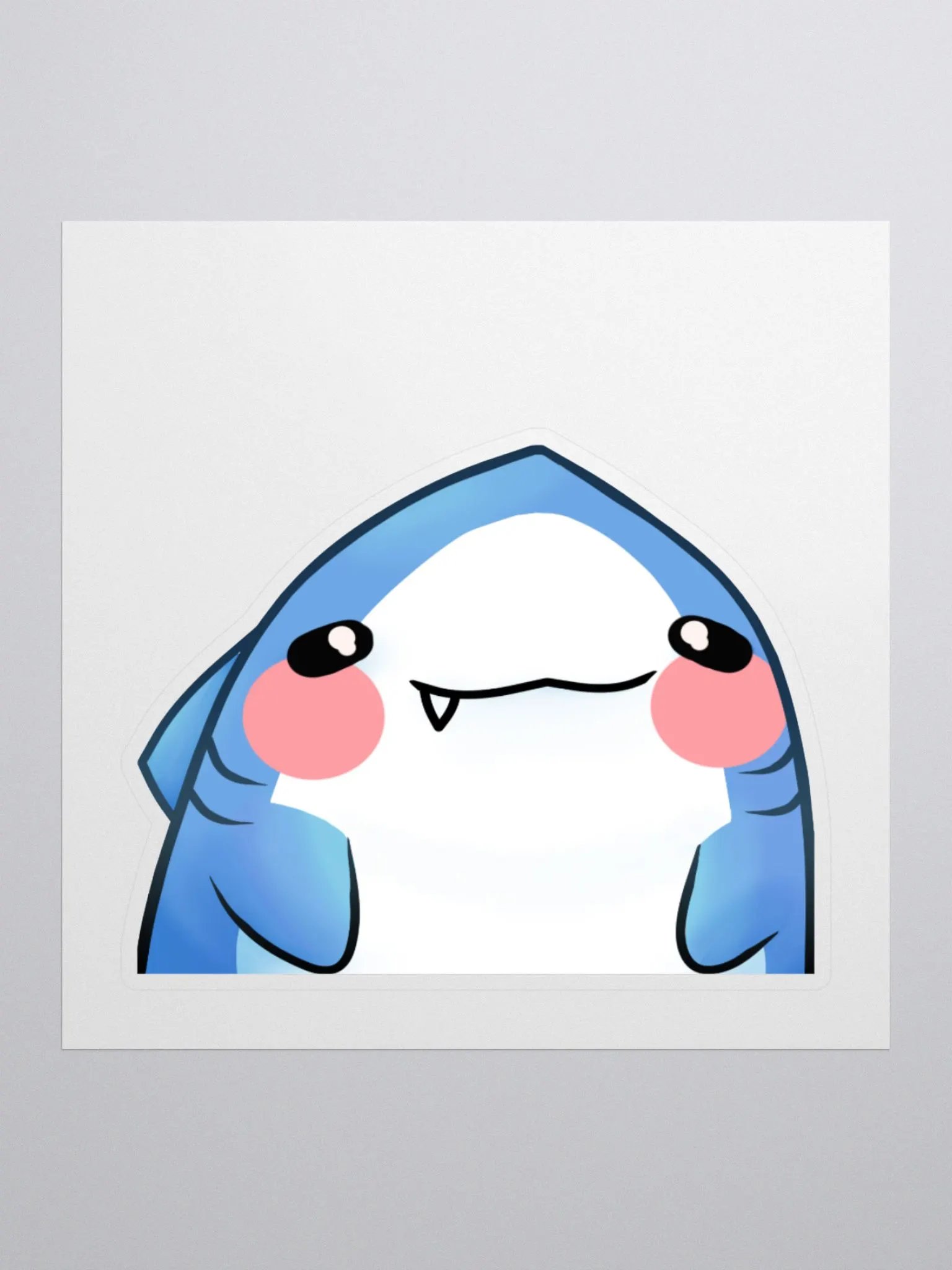 Happy Sharky Sticker product image (1)