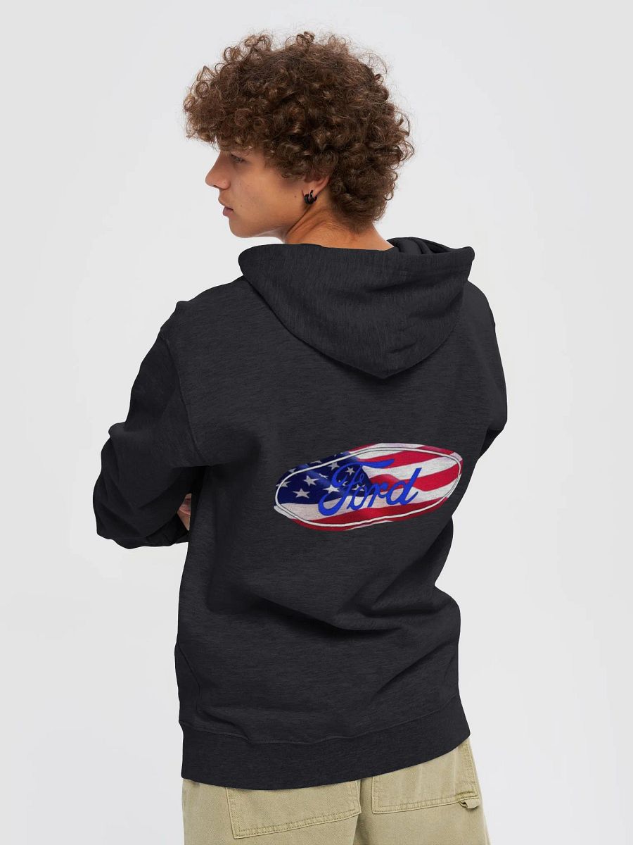 Patriotic Ford Script Zip-Up Hoodie product image (6)