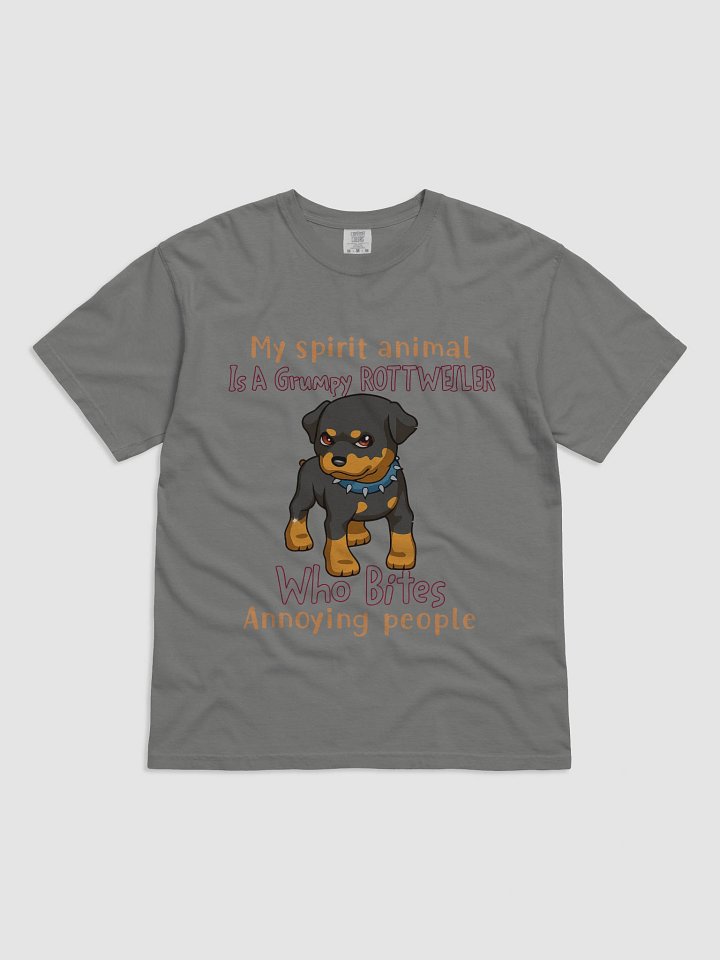 Grumpy Rottweiler Spirit Animal T-Shirt product image (1)