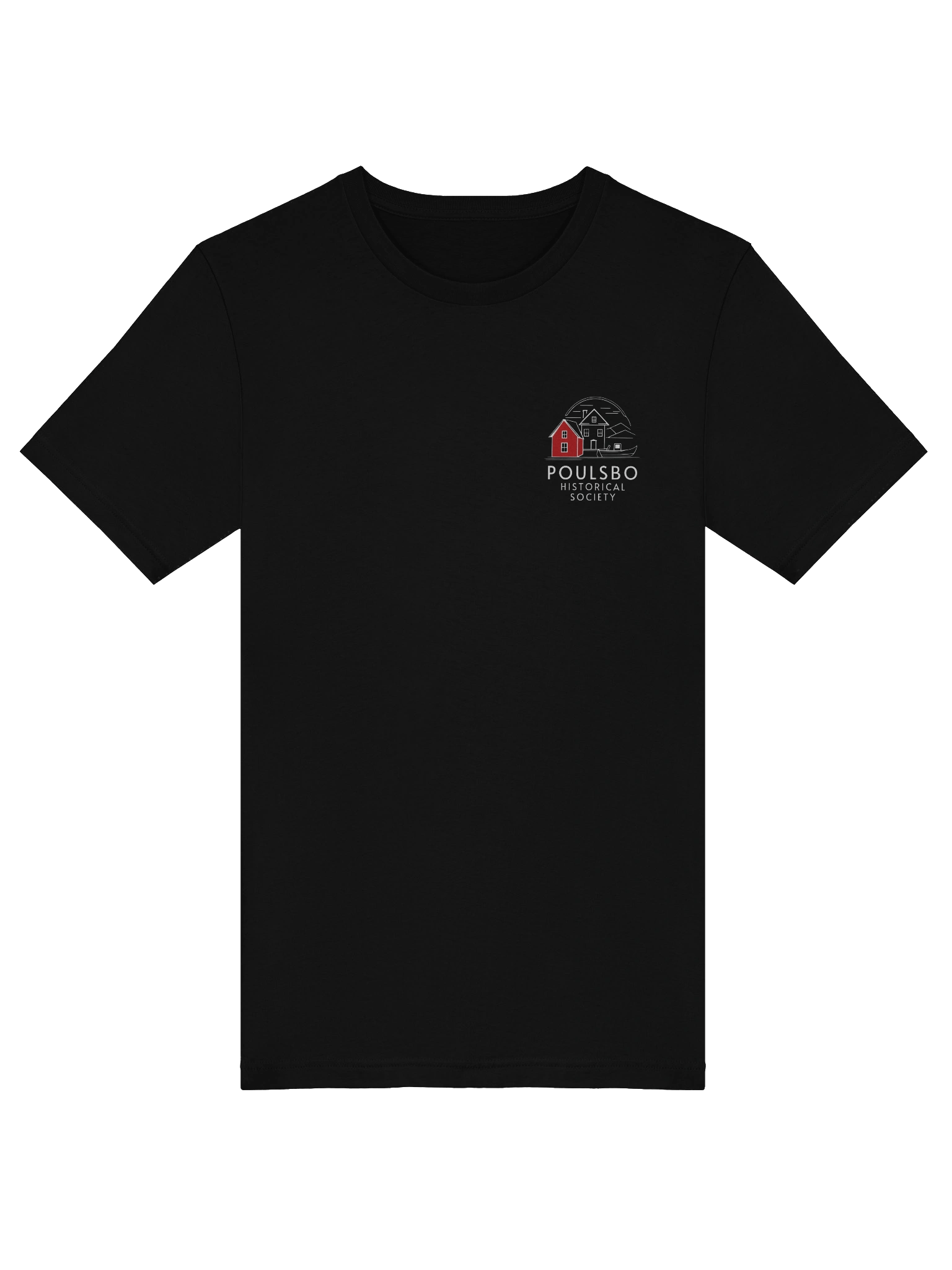 Poulsbo Historical Society Logo T-Shirt product image (21)