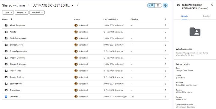 SICKEST ULTIMATE EDITING PACK (PREMIUM) product image (2)