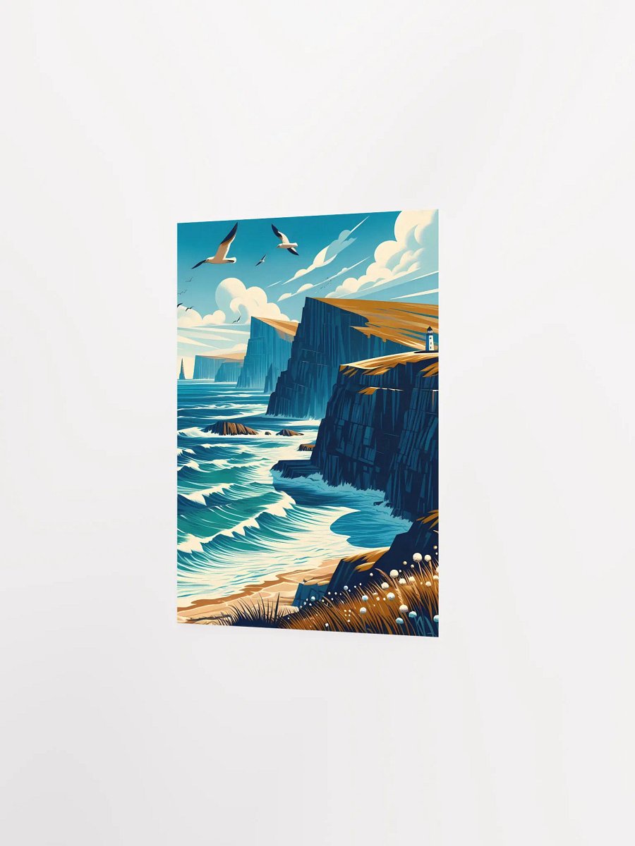 Sea Cliffs Matte Poster Print product image (14)