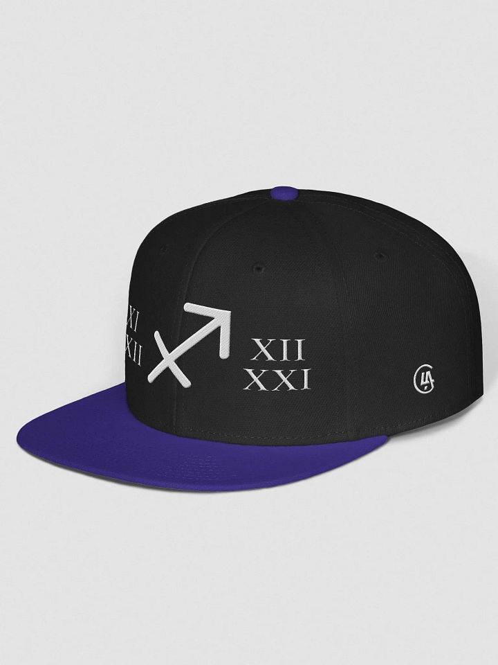 Sagittarius Zodiac Sign "Aim" : Journey of Wisdom Snapback Cap product image (2)