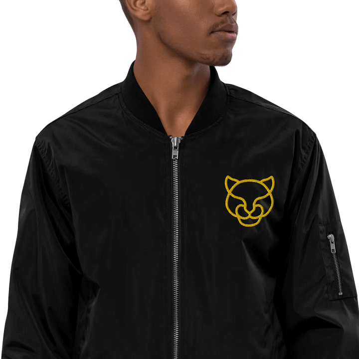 Gold Panther Bomber Jacket product image (2)