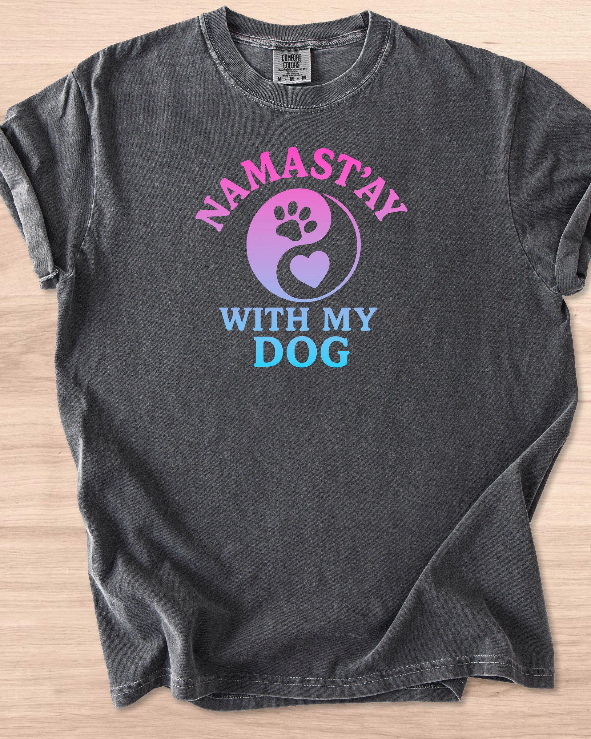 Namast'ay with My Dog Tee product image (41)
