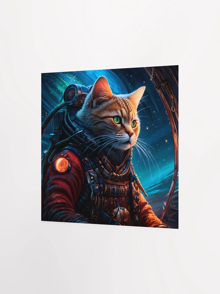 Space Cat Poster product image (2)