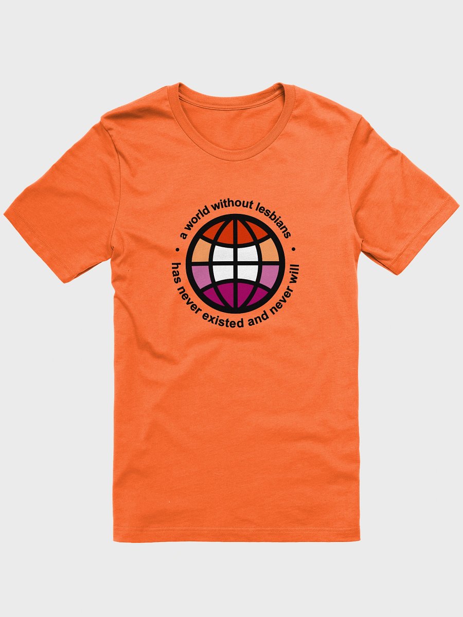 a world without lesbians t-shirt product image (1)