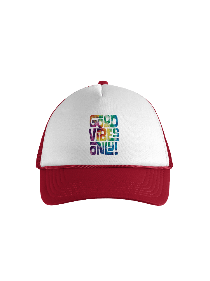 Good Vibes Only - Tie Dye Foam Trucker Hat product image (1)