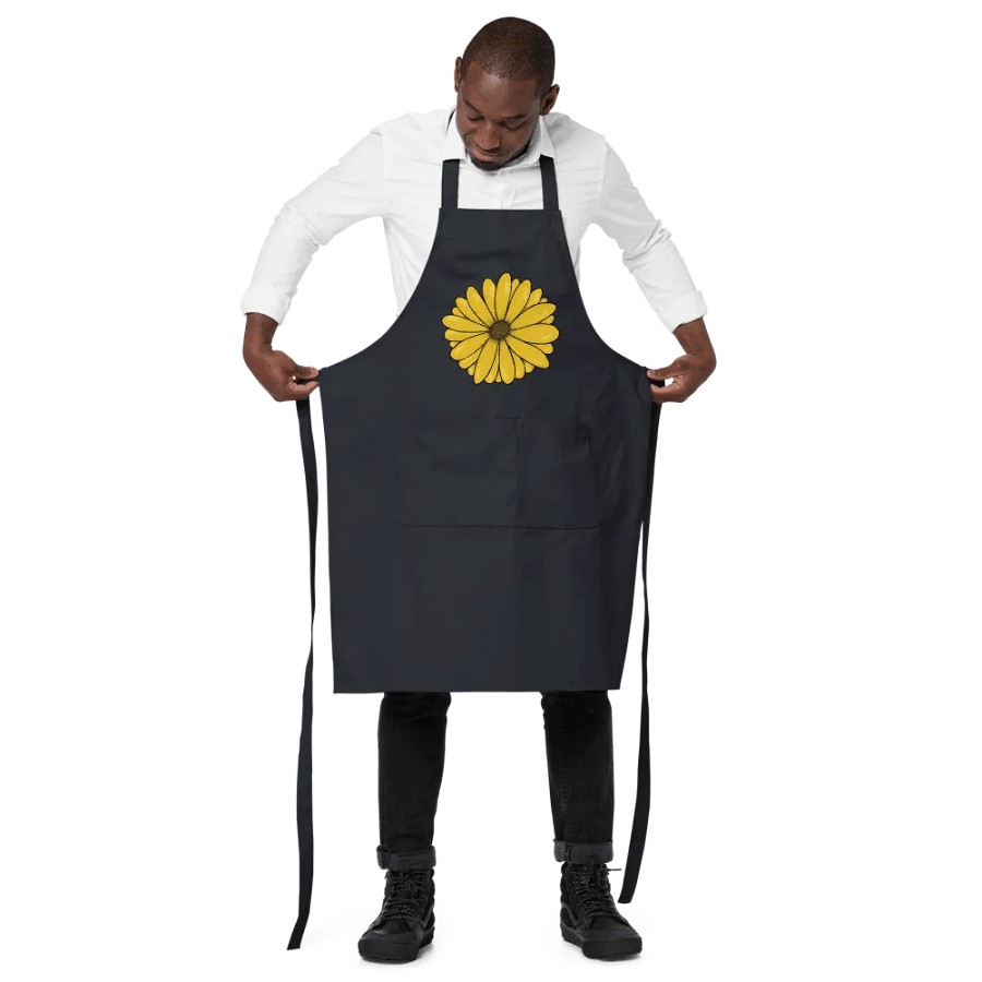 Yellow Daisy Organic Apron product image (6)