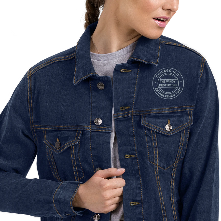Grim E- Chicago H.Q. Emblem Jacket(Denim product image (19)
