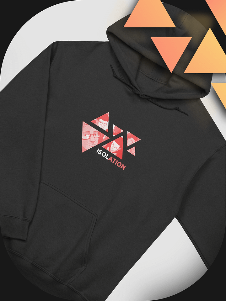 ISOLATION — 2019 SQUAD — CLASSIC HOODIE — RED TRIANGLES product image (1)