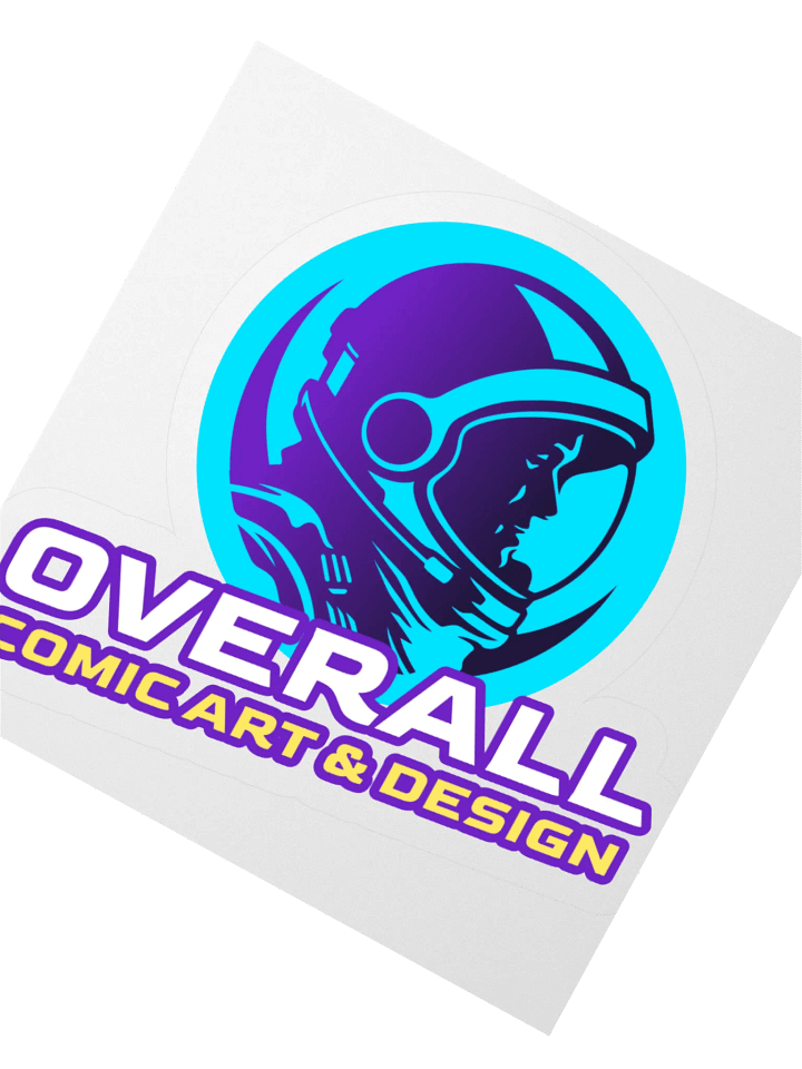 Overall Comic Art and Design Stickers product image (6)