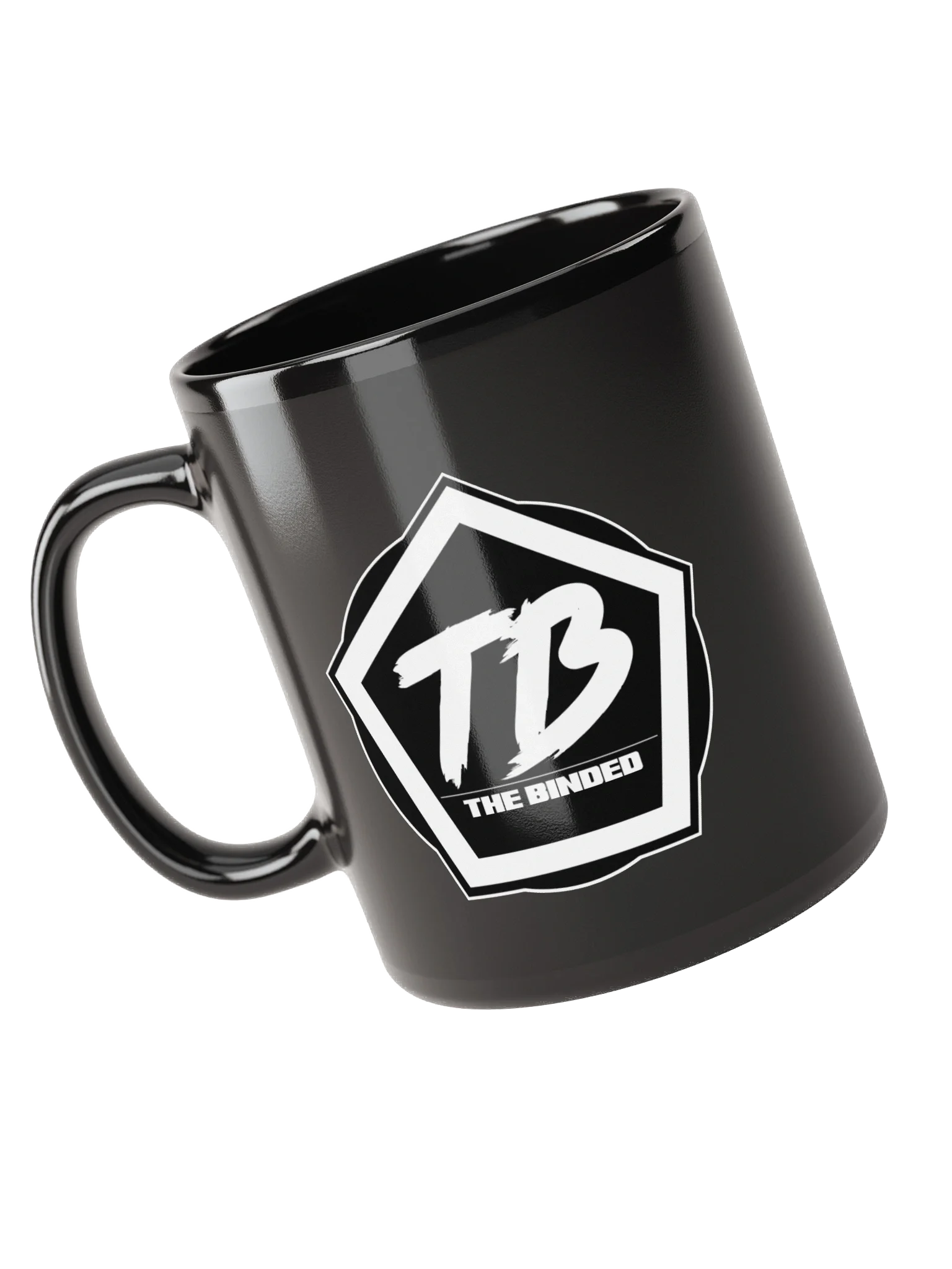 The Binded Black Glossy Mug product image (3)