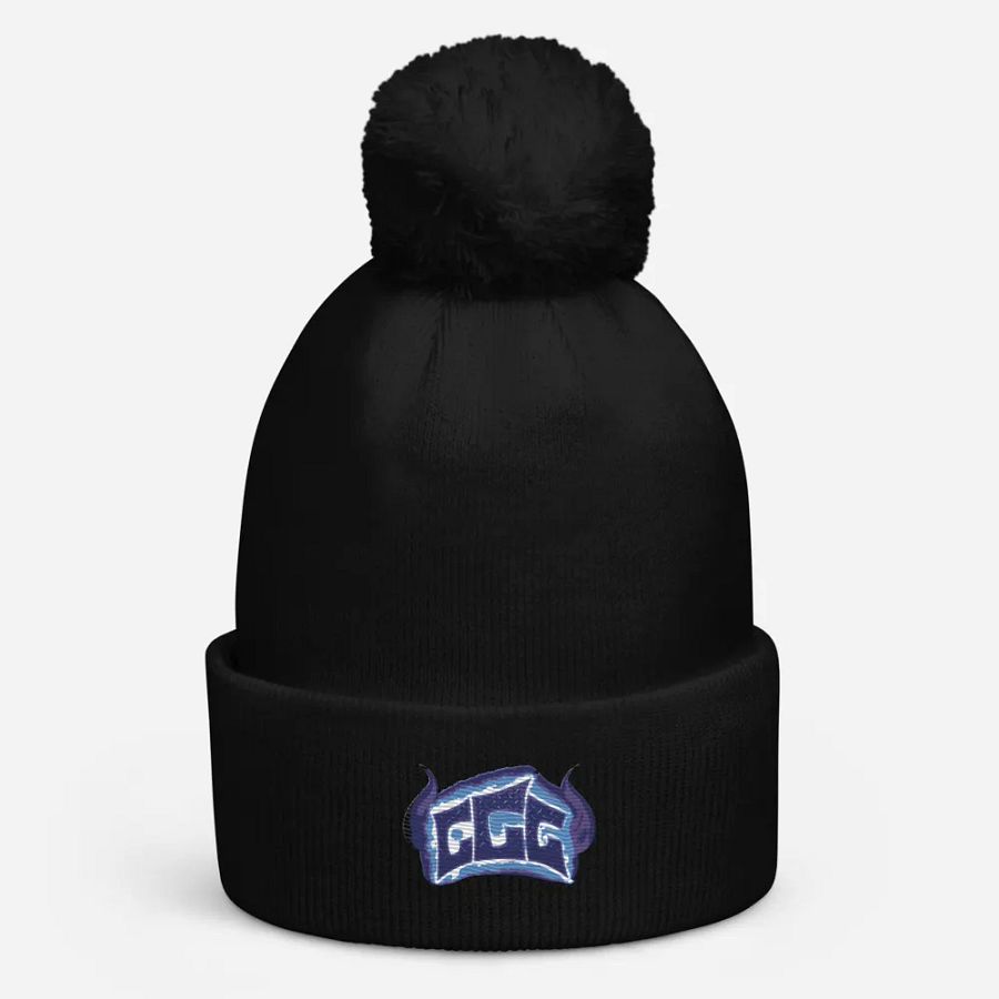 GGG Fire Logo Pom-Pom Beanie product image (2)